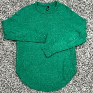 Emerald/Kelly Green Women's Crew Neck Sweater by H & H Size S